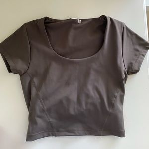 Over Active Timeless Crop Short Sleeve Tee